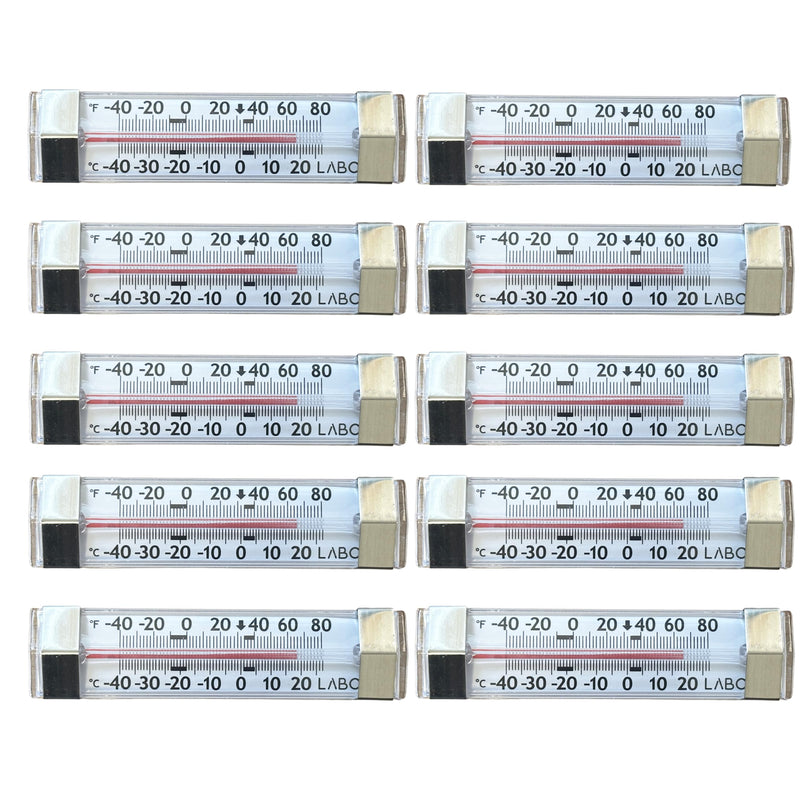 LABO Freezer Kitchen Thermometer Refrigerator Freezer Fridge Cooler Home Supplies (10) 10