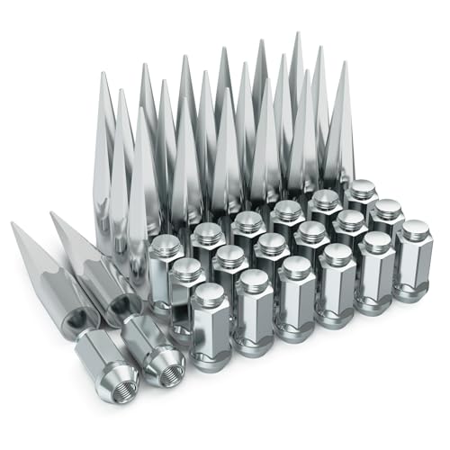 40PCS Spike Lug Nuts 7/16 Hex Wheel Lug Nuts for Trucks M14×1.5