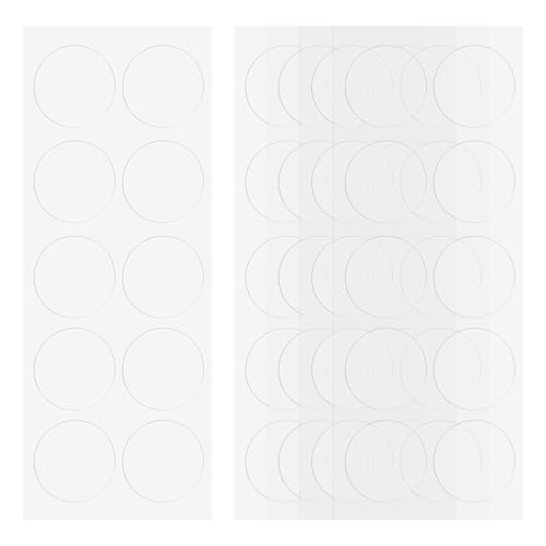 uxcell 50pcs 1.37" Heavy Duty Double Sided Tape Adhesive Sticky Dot