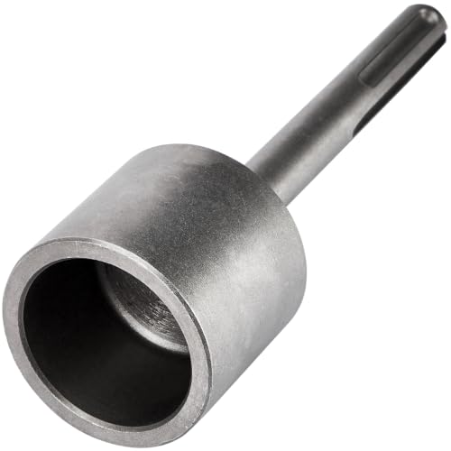 SDS Max Shank T-Post Driver, 2" Diameter Head for SDS-Max Rotary Hammers 2 Inch