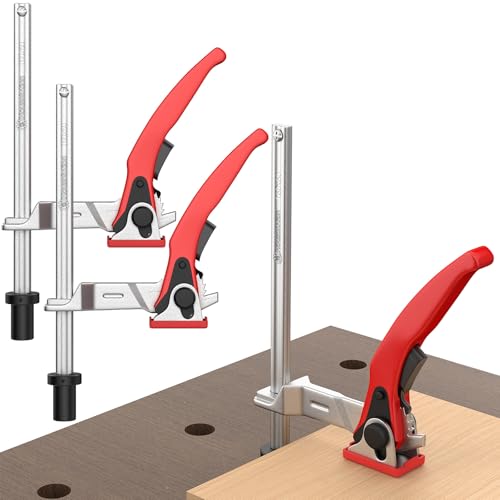 Housolution Bench Dog Clamp, 3/4 inch Dog Holes Workbench Clamp 2 Pack-19mm
