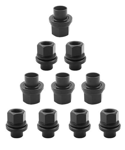 10PCS M22x1.5 Hex Wheel Lug Nuts 10