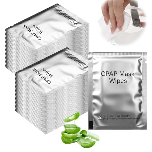 CPAP Mask Wipes Pack of 100 CPAP Cleaning Wipes Wet Wipes for CPAP Mask and Accessories CPAP Cleaning 7.1 in x 5.9 in