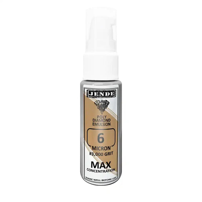Jende 6 Micron Max Poly Diamond Stropping Emulsion 20ml-Higher Diamond carat level Knife Stropping Emulsion