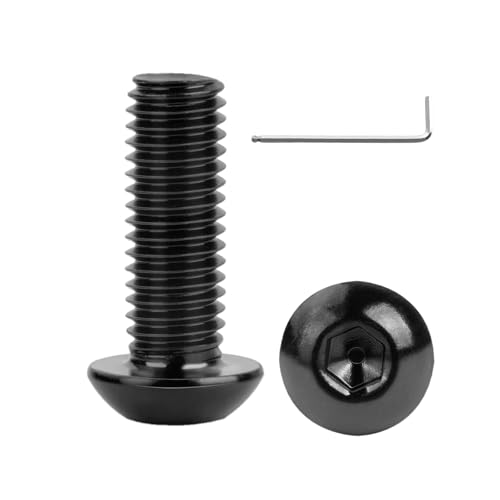 M10x25mm Button Head Socket Cap Screws Bolts 50pcs HS/JXLS-04 M10x25mm