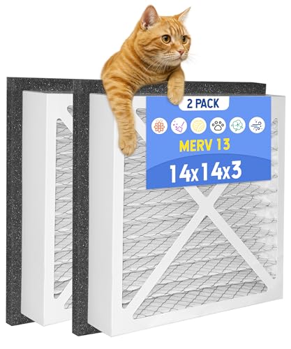 14x14x3 Air Filter Merv 13 Compatible with Zephyr VGF Series 14x14x3