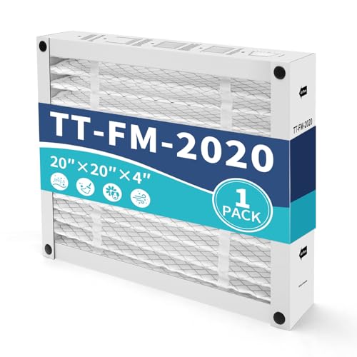 TT-FM-2020 Furnace Filter MERV 11 Collapsible Compatible with TopTech TTFM2020 TT-FM-2020QB TT-MAC-2020 and TT-MAC-2122, 20x20x4 (1 Pack) 1