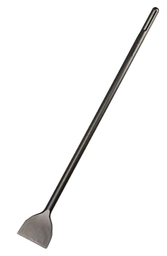 24'' SDS Max 3 Inch Scaling Chisel - Masonry Concrete Chisel 40Cr Steel SDS Max Bits Rotary Hammer Attachments for Brick Stone Concrete 24'' 3-Inch Scaling Chisel