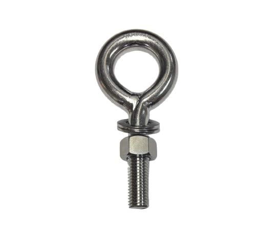 US STAINLESS Stainless Steel 316 Eye Bolt 3/4" x 6" UNC Short Thread Marine Grade Pitch of 10