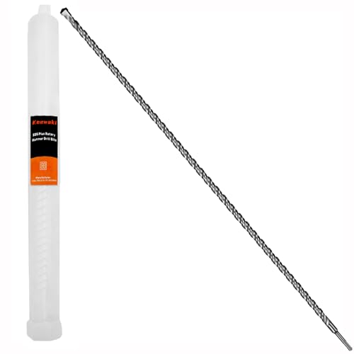 3/4"(19mm) x39 SDS Plus Hammer Drill Bit, 2-Cutter Concrete 3/4"（19mm） x 39 "