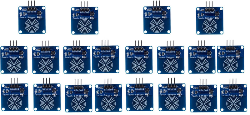 HiLetgo 10pcs TTP223B Capacitive Touch Switch Module Touch Sensor Switch Digital Capacitive Touch Sensor Switch DC 2~5.5V (Pack of 2) Small (Pack of 2)