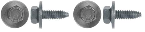 AMZ Clips and Fasteners (25) 5/16-18 x 1" Body Bolts 1/2" Hex 7/8" Washer (Pack of 2) 1 inches (Pack of 2)