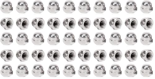 25 Pieces 3/8-16 Acorn Hex Cap Dome Head Nuts, 304 Stainless Steel 18-8, Bright Finish (Pack of 2) 3/8-16 x 16mm (Pack of 2)