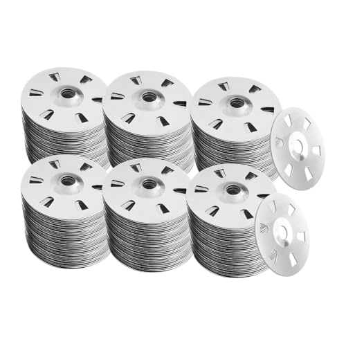 500Pc Foam Board Fasteners Washers for Screws 304 Stainless Steel 1-1/8 in 500PCS