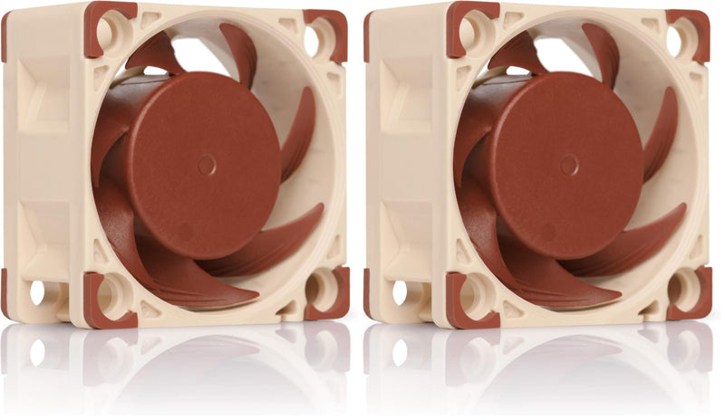 Noctua NF-A4x20 FLX Computer Case Fan - Cooling Components (Computer Case, Fan, 4 cm, 3700 RPM, 5000 RPM, 4400 RPM) (Pack of 2) 40x40x20 mm (Pack of 2)