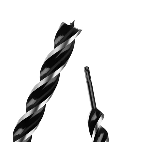 1-1/8" x 24" Auger Drill Bit with SDS Plus Shank for Wood 1-1/8"x24"