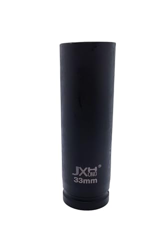 1-Inch Drive Metric Extra Deep Impact Socket, 33mm