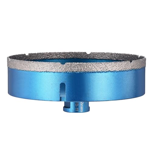PATIKIL Diamond Hole Saw 6" 152mm with 5/8"-11 Thread Blue 6" (152mm) 1