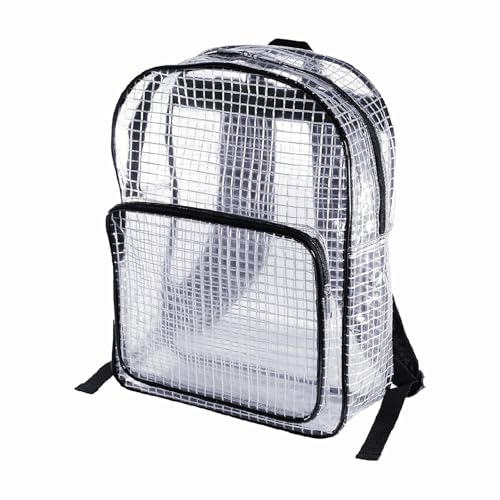 Anti-static Clear PVC Backpack Transparent Cleanroom Tool Bag for Work and Travel
