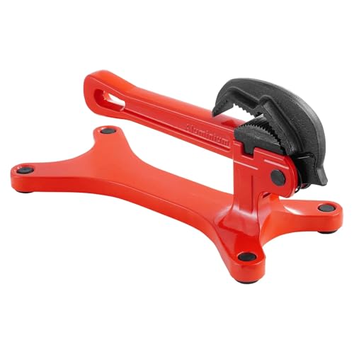 Portable Pipe Vise, Aluminum Pipe Clamp Wrench, 1/8 to 1.5 Inch