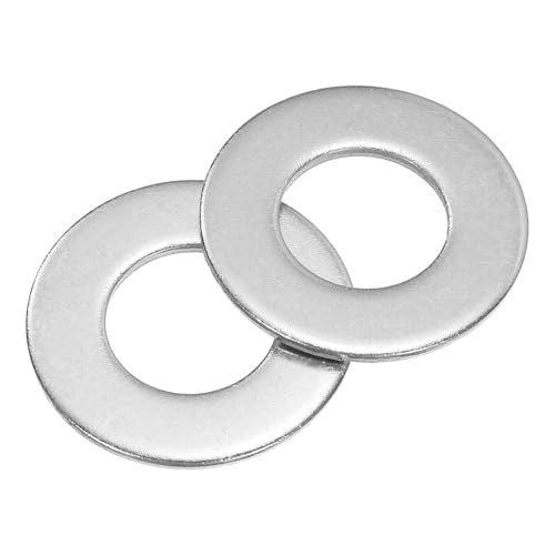 uxcell 25Pcs SAE 5/8" Flat Washer 304 Stainless Steel Flat Washer Fastener 5/8"