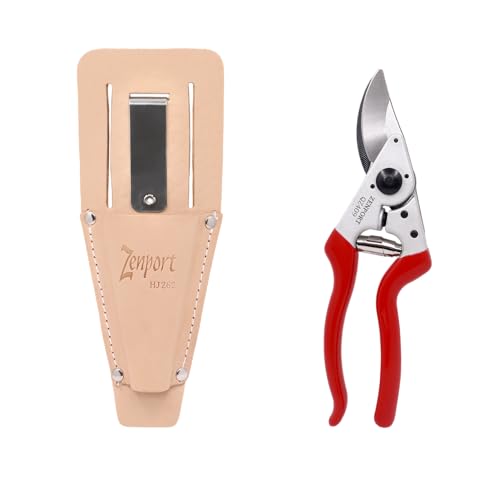 QZ409 Left-handed Pruner and HJ262 Leather Pruner Sheath