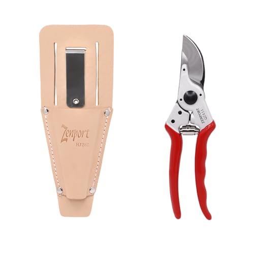 QZ411 Narrow Pruner and HJ262 Leather Pruner Sheath