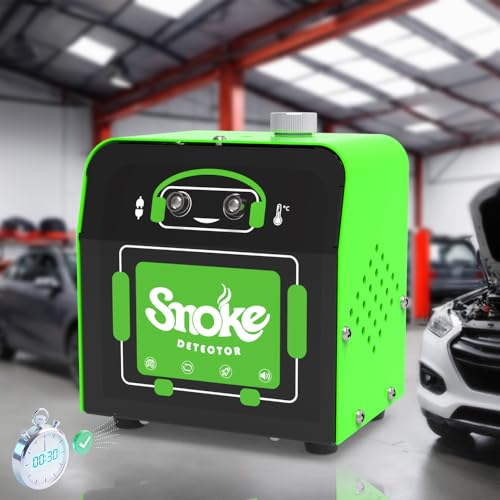 Solary Smoke Machine Leak Detection - Automotive Leak Detection Tool for Auto Repair Workshops Shop Maintenance Technicians, Ideal for Diagnosing EVAP System Issues Universal Version Green