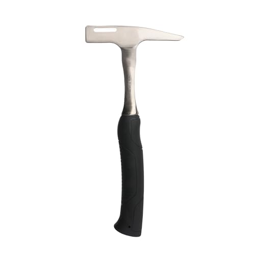 Malco Tin Master Hammer (TMH1) – 18 oz Tinner’s Hammer, Built-In Drive Cleat Bending Slot, HVAC Sheet Metal, Forged Steel Individually Hardened & Tempered Sections