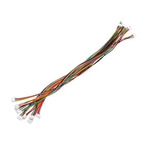 QUARKZMAN Pack of 30 JST-XH Plugs, 4 Pin Female Male Pin Header, 2.54 mm Spacing Female Adapter with 26AWG 300 mm Pre-Crimped Cable Wire
