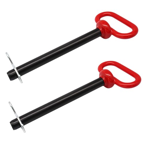 Zorfeter Trailer Hitch Pin and Clip, 5/8 x 6 Inch, 2 PCS