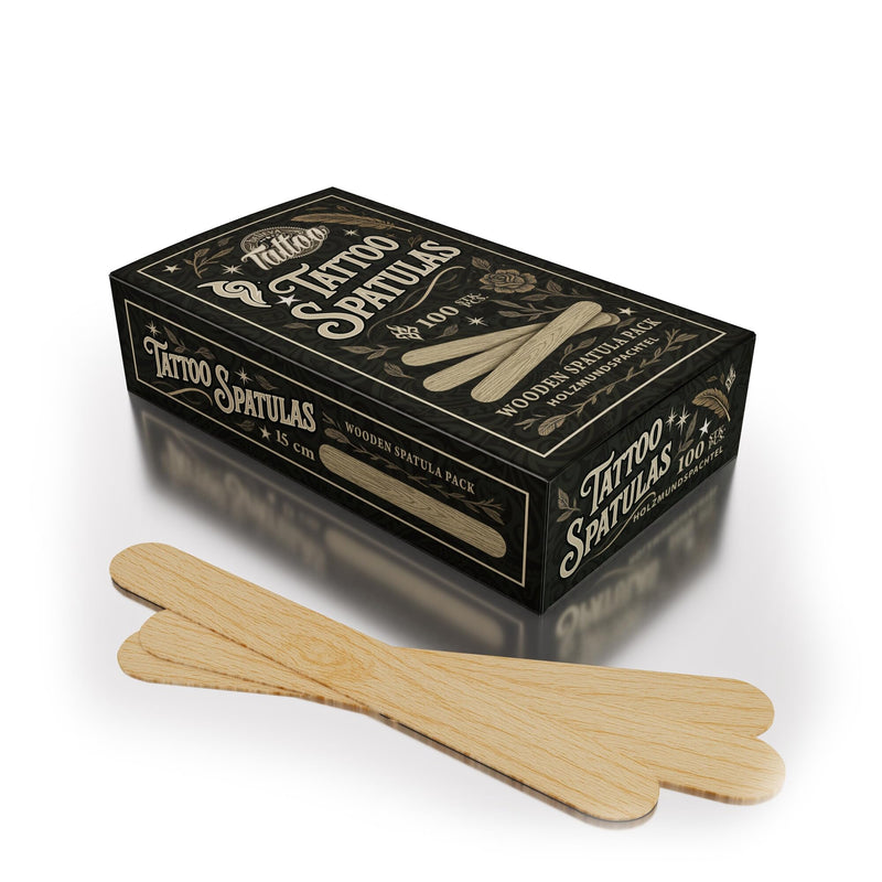 Believa Tattoo Spatulas Holzmundspachtel