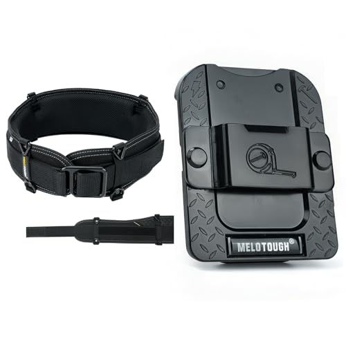 MELOTOUGH Drill Holder for Tool Belt + Padded Tool Belt