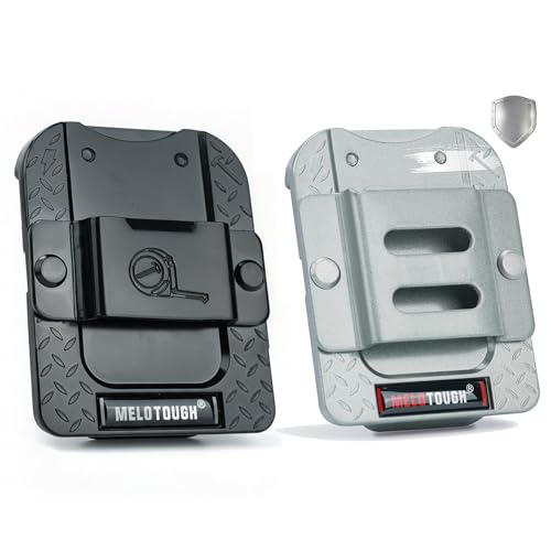 MELOTOUGH Drill Holder for Tool Belt, Drill Clip,Tape Holder for Tool Belt,Tape Measure Holder,Measuring Tape Holder