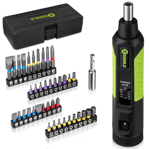 43Pcs Torque Screwdriver, 10-80In-lb for Maintenance, Gunsmithing
