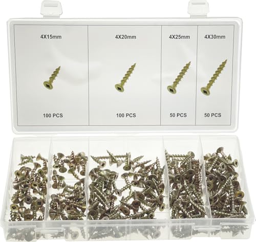 Swordfish 33191 Short Robertson Wood Screw Assortment