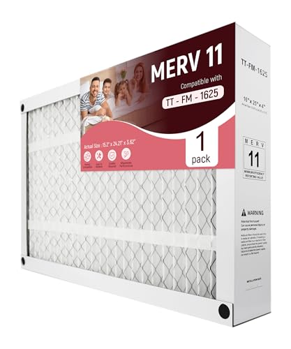 16x25x4 Replacement Filter for TopTech TT-FM-1625 TT-FM-1625QB 1