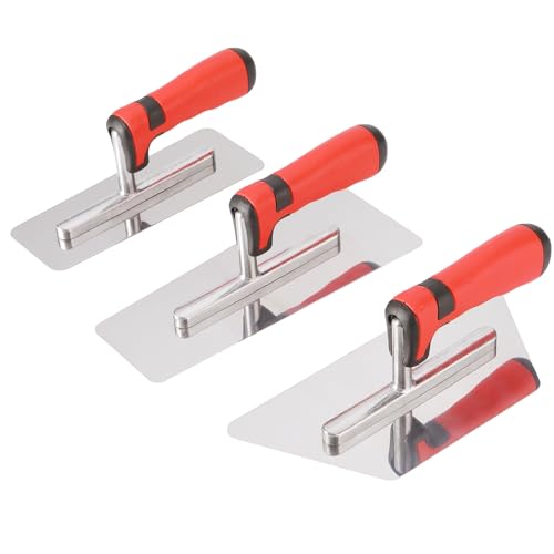 Venetian Plaster Finishing Trowel Set - 3 Pcs Kit