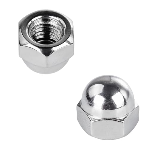 1/2"-13 Acorn Cap Nuts 304 Stainless Steel Hardware Nuts HS/LM-02 1/2-13