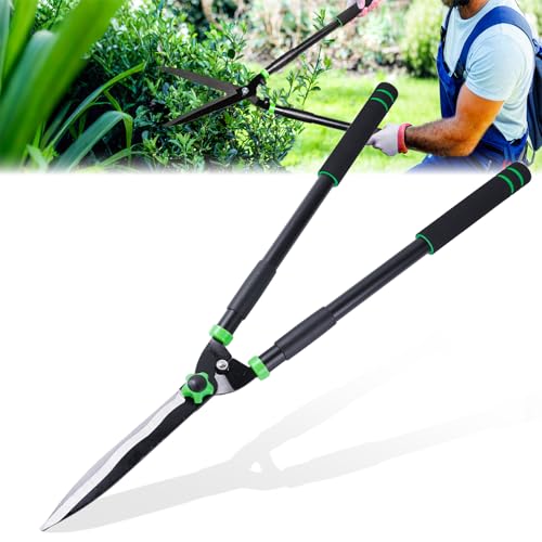 29.5" Hedge Shears,Professional Pruning Shears For Gardening,Sharp Hedge Clippers Handheld With Comfort Grip Handles,Carbon Steel Garden Clippers Handheld for Precise Trimming Gardening Tools 29.99"