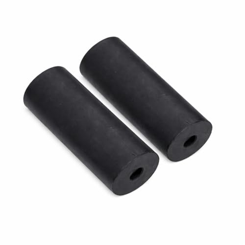 Dark Stone Spindle Sander Rubber Drum Replacement, 2 Pack – Heavy Duty Non-Slip Rubber Drum for Sanding Sleeves, 4-1/2" Length (2, Inches, Not Applicable)