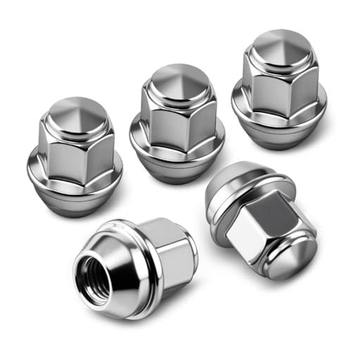 20Pcs 12x1.5 OEM Lug Nuts for 2013-2025 Ford Escape & 2012-2021 Fusion & 2019-2025 Ranger & 2021-2025 Bronco & Lincoln MKC MKZ, One-piece Factory Steel Tuner Nuts, Stock Wheel Lugnuts Replace