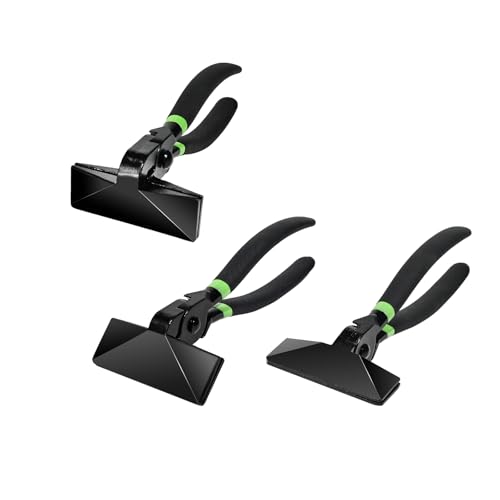 3Pcs Hand Seamer Sheet Metal Pliers Set, 3in Bending Folding Tool