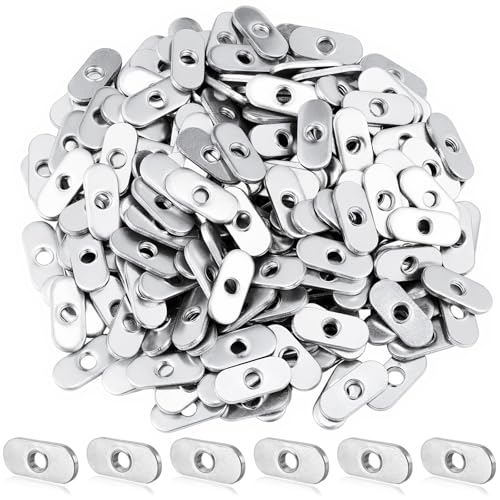 200 Pcs M6 x 1.0 Centered Slide-in T-Nuts for 10 Series T-Slot