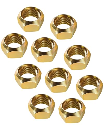 M-126 Outer Stud Piloted Wheel Cap Nuts 1-1/8in-16 Thread and 1-1/2in Hex