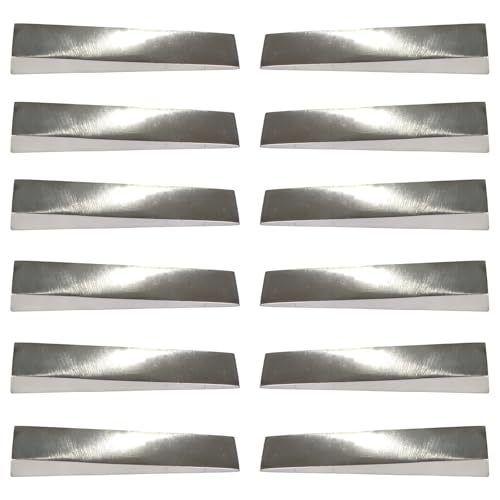 12 Pcs 4 Inch Steel Flange Wedges for Pipe Fitting and Welding 4.02 × 0.71 × 0.47in-12pcs