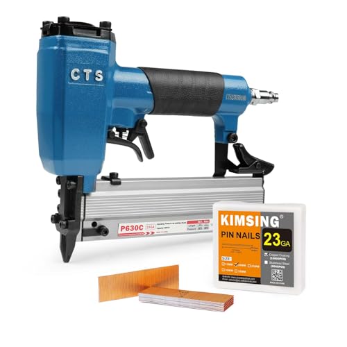 KIMSING P620 23 Gauge 3/4-inch Pin Nails 10000 PCS/Box and CTS P630C Headless Pin Nailer