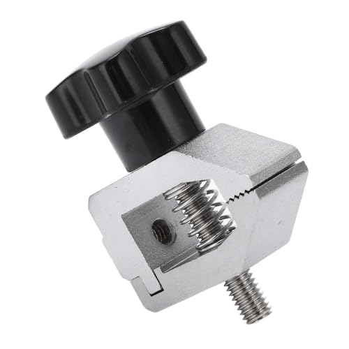 500N Push Pull Force Fixture, Stainless Steel Jaw Clamp Thrust Tension Meter for Tensile Testing High Hardness