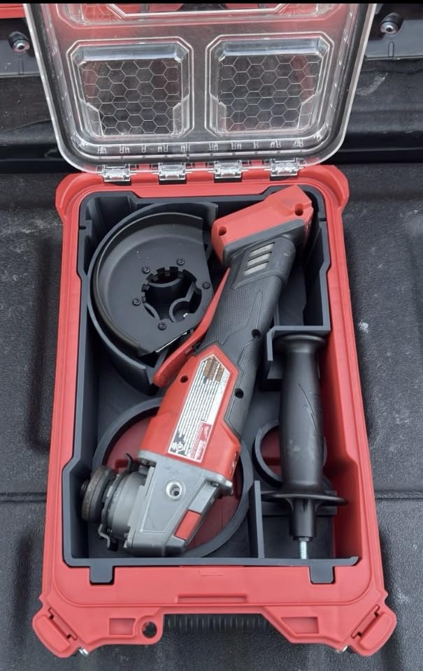 Organizer insert for Packout that fits M18 2880-20 grinder Tool Compact Organizer Tool Accessory in Black