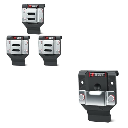 KUNN 3-Pack Professional Drill Holder Set, Bulk Drill Belt Clips & Tape Measure Holsters + Tape Measure Holder for Belt Universal Clip Fits Wide 2.7" Belts